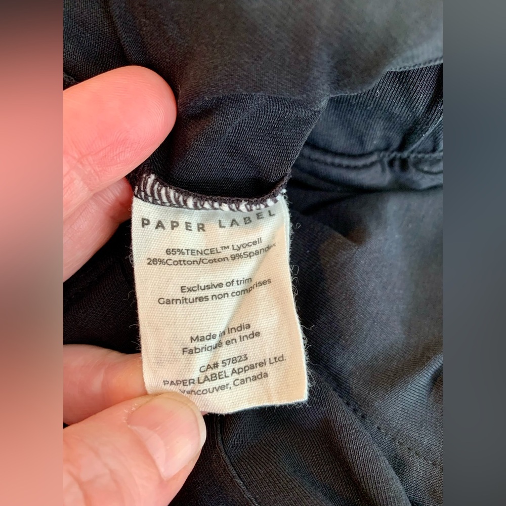 Paper Label Joggers - Picture 4 of 4